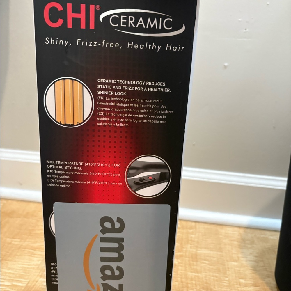 CHI Ceramic Hair Straightener - Black